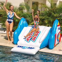 WOW Watersports Rocket Pool Slide with Built-In Sprinklers