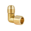 3/8" Flare x 3/8" MNPT 90° Elbow