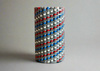 Patriotic Modular Vase – Built with Brick-Compatible Bricks