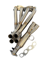 SPDZ1 K Swap K20 K24 Megaphone Exhaust Header 2 Bolt 4-1 Tri-Y EK EG DC2 Civic Pipe