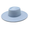 Ella Wide Brim Wool Jazz Hat – Stylish Felt Hat in 16 Colors