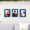 Blue Picture Frame Set of 3 | Classic Collection | Fits 5x7 Photos