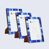 Blue Picture Frame Set of 3 | Classic Collection | Fits 5x7 Photos