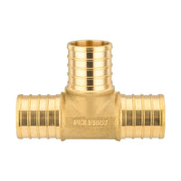 PEX-B Crimp 1" PEX x 1" PEX x 1" PEX Tee (Lead Free) Plumbingsell