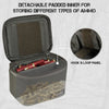Tactical Ammo Bag, Ammos Transportation Bag for Pistol Rifle and Shotgun Range