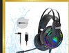 Luxury Gaming Headset with Microphone 3.5mm  Wired Earphone  Surround Sound Game Headphone for PC Gamer Computer Laptop Xbox