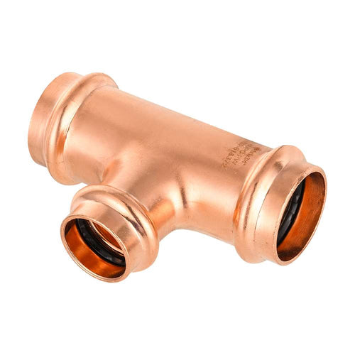 30 Pcs 1" x 1" x 3/4" Press Copper Tee (Lead Free)