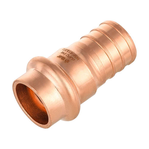30 Pcs 1/2" Press Copper x 3/4" PEX Crimp Adapter (Lead Free)