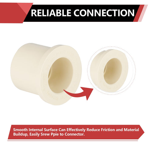 3/4" x 1/2" CTS CPVC Spigot x Socket Bushing Plumbingsell