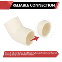 1" CPVC CTS 45° Elbow (Socket)