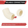 1/2" CPVC CTS 45° Elbow (Socket)