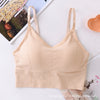 Soft Cotton Sports Bras For Women Push Up Solid Sports Bra Jogging Gym Women Sports Bra Girl Underwear Fitness Running Yoga Sport Tops