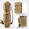 Votagoo Molle Mag Pouch 9mm/.40 Caliber Single/Dual Stack Adjustable Mag Pouch