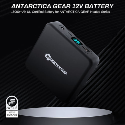 ANTARCTICA GEAR Heated Sleeping Bag Liner,Battery Heated Pad, Electirc Sleeping Bag