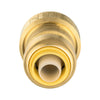 3/4" x 1/2" Push Fit Coupling