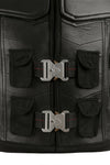Handmade W Snipes Blade Vest Trinity Vampire Hunter Military Style Handmade Cosplay Costume Leather Vest