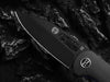 The Venture Point Folding Pocket Knife Giftset for Men and Women (Black and Blue)