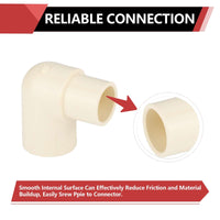 3/4" CPVC CTS 90° Street Elbow (Spigot x Socket)