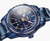 Men's  Luxury Stainless steal Waterproof Watch With Day And Date Display Unique Design Perfect Gift In Modern Metal Men  Wrist Watch Design