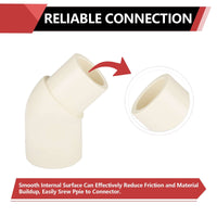 1" CPVC CTS 45° Street Elbow (Spigot x Socket)