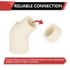 1/2" CPVC CTS 45° Street Elbow (Spigot x Socket)