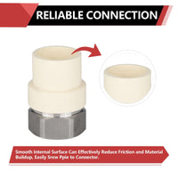 1" CPVC x Female Stainless Steel Adapter (Lead Free)