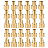 PEX-B Crimp 1" PEX x 1" Female Copper Sweat Adapter (Lead Free)