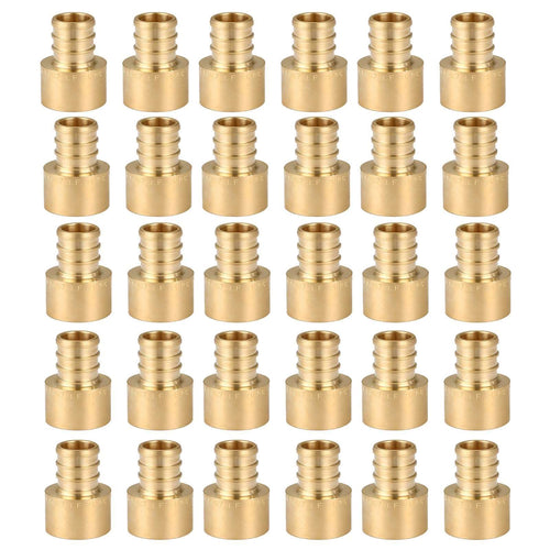 PEX-B Crimp 1" PEX x 1" Female Copper Sweat Adapter (Lead Free)