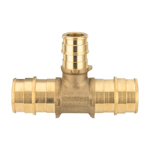 PEX A Expansion 1" x 1" x 1/2" PEX Expansion Reducing Tee (Lead Free) Plumbingsell