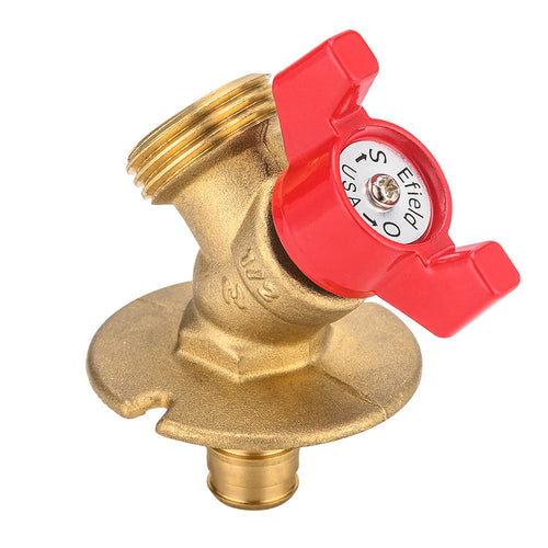 1/2" PEX Expansion x 3/4" NH, PEX Sillcock, Red Plumbingsell