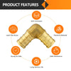 30 Pcs PEX-B Crimp Elbow 3/4" PEX x 3/4" PEX (Lead Free)