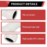 1/2" PVC Compression Coupling