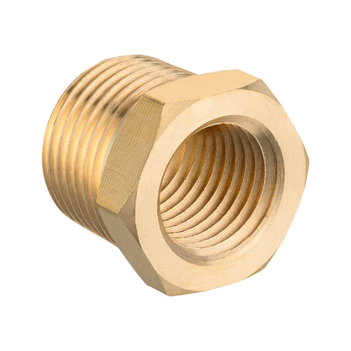1/2" M x 3/8" F NPT Connector