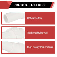 10 Pcs 1-1/2" PVC Expansion Coupling