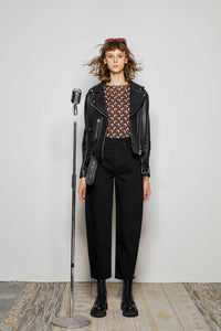 Queens Of Noise High Rise Barrel Jeans HJ026 [FINAL SALE]