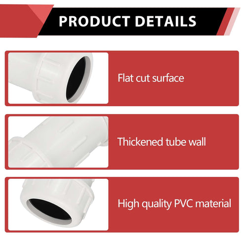 10 Pcs 2" PVC Compression Coupling