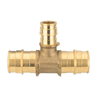 PEX A Expansion 3/4" x 3/4" x 1/2" PEX Expansion Reducing Tee (Lead Free) Plumbingsell