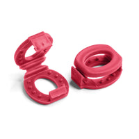 Red Knot Bow Clip Shoelace Accessory The Original Stretchlace