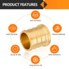 30 Pcs PEX-B Crimp 3/4" Plug (Lead Free)