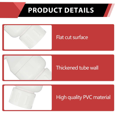 1/2" PVC In-Line Check Valve