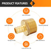 30 Pcs PEX-B Crimp 3/4" PEX x 1" Male Threaded Adapter (Lead Free)