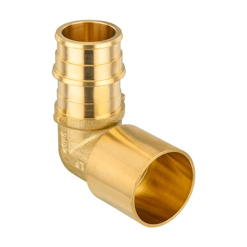 PEX A Expansion 3/4" PEX x 3/4" Female Sweat F1960Elbow (Lead Free)