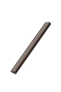 Dark Bronze "Lucente" Tubular Drawer Pulls Euro • Knobs