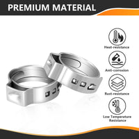 PEX Clamp Rings 1/2" (100) in Bottle Plumbingsell