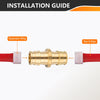 PEX A Expansion 1/2" PEX x 3/4" PEX Expansion Reducing Coupling (Lead Free) Plumbingsell