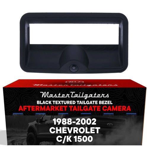 Chevrolet C/K 1500 (1988-2002) Black Replacement Tailgate Bezel with Backup Camera