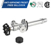 10 Pcs 1/2" MIP x 3/4" Hose Bibb, 6" Anti Siphon Frost Free Sillcock