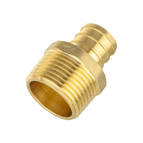 PEX-B Crimp 3/4" PEX x 1" Male Threaded Adapter (Lead Free) Plumbingsell