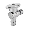 10 Pcs 1/2" x 1/2" PEX Expansion Angle Stop Valve, 1/4 Turn (Lead Free) Plumbingsell
