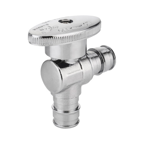 10 Pcs 1/2" x 1/2" PEX Expansion Angle Stop Valve, 1/4 Turn (Lead Free) Plumbingsell